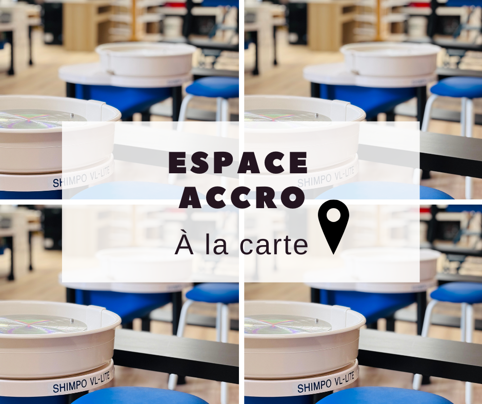 Espace Accro (à la carte)